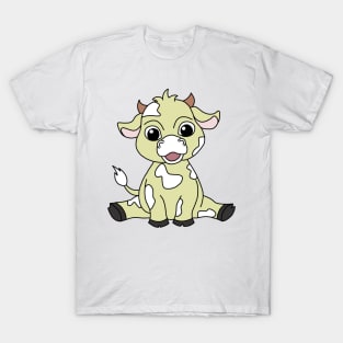 Yellow cow T-Shirt